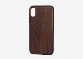 Деревянный чехол для iPhone 6,6s,7, X - орех