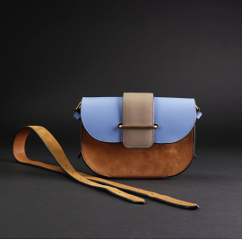 Сумка EPOLETTE blue|brown